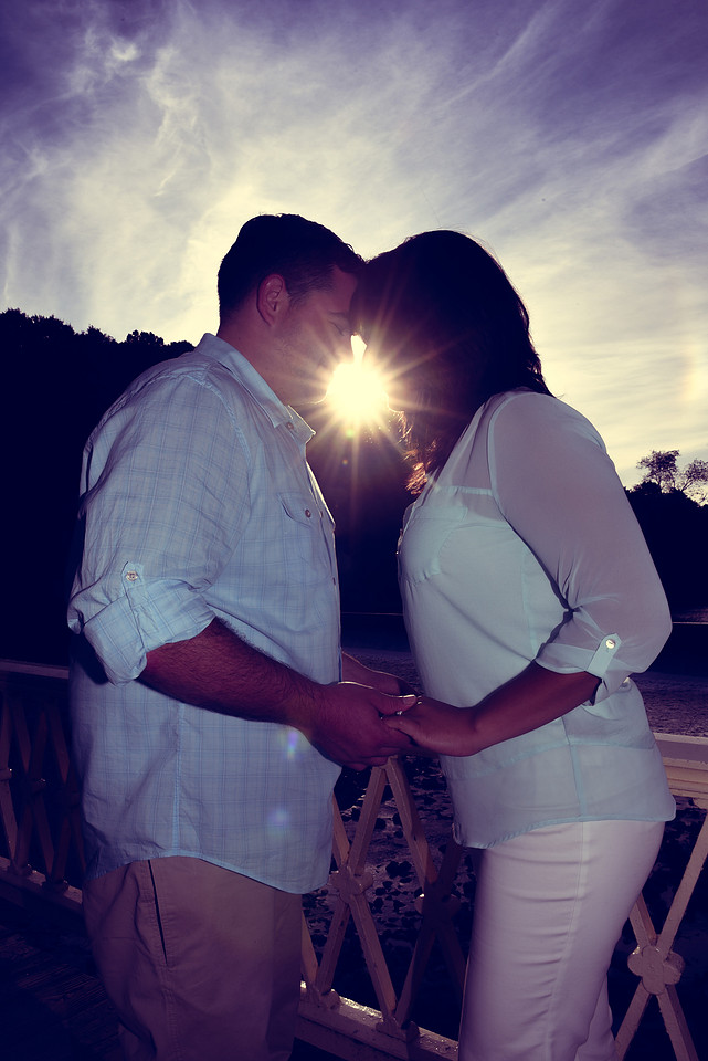 Clinton NJ Summer Engagement Session with Cherryville Photography