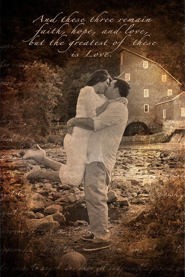 Clinton NJ Summer Engagement Session with Cherryville Photography