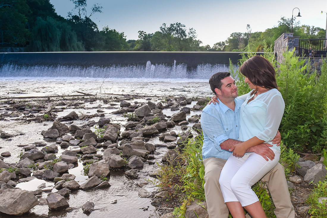 Clinton NJ Summer Engagement Session with Cherryville Photography