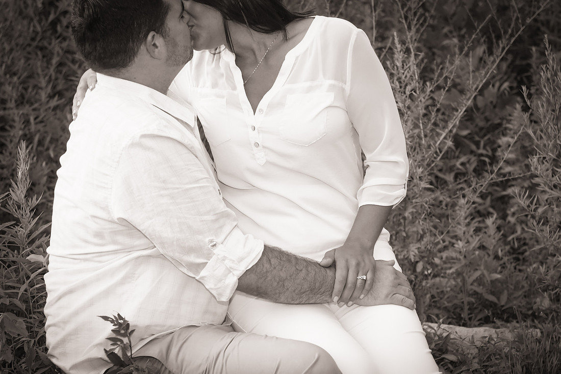 Clinton NJ Summer Engagement Session with Cherryville Photography