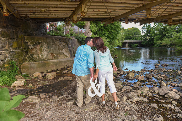 Clinton NJ Summer Engagement Session with Cherryville Photography