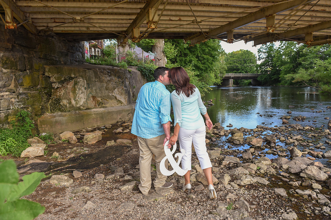 Clinton NJ Summer Engagement Session with Cherryville Photography