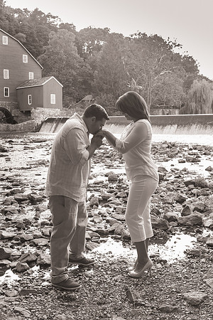 Clinton NJ Summer Engagement Session with Cherryville Photography