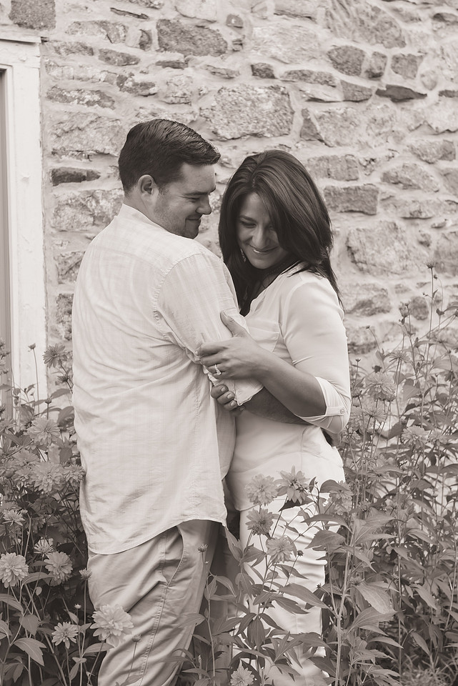 Clinton NJ Summer Engagement Session with Cherryville Photography