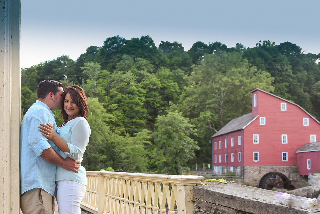 Clinton NJ Summer Engagement Session with Cherryville Photography