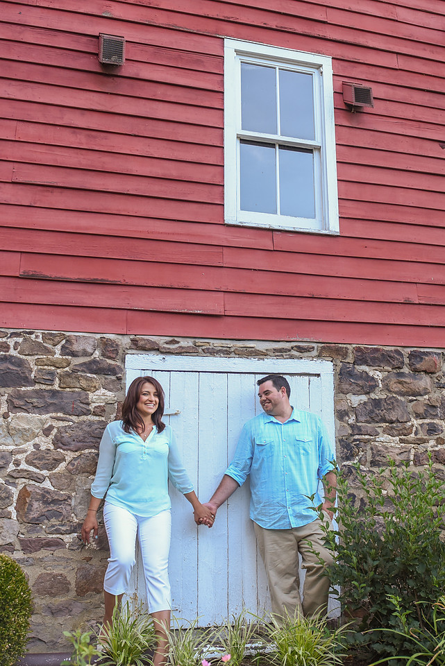 Clinton NJ Summer Engagement Session with Cherryville Photography