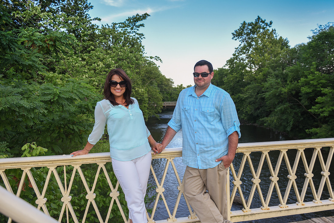 Clinton NJ Summer Engagement Session with Cherryville Photography