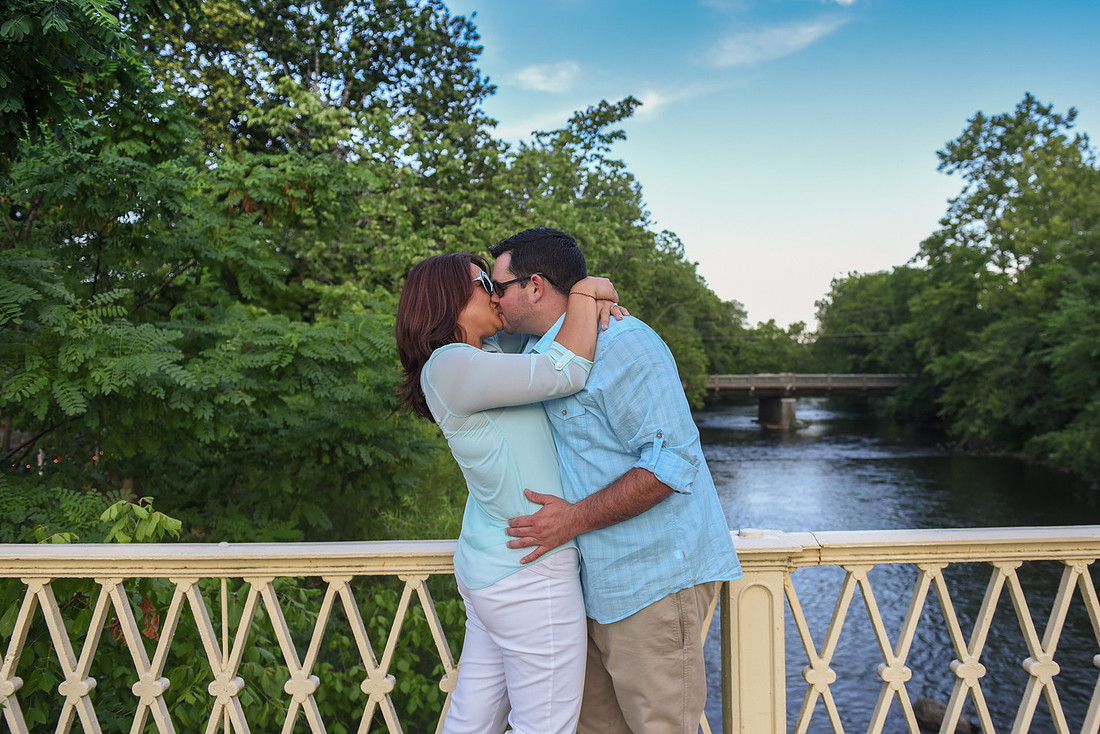 Clinton NJ Summer Engagement Session with Cherryville Photography