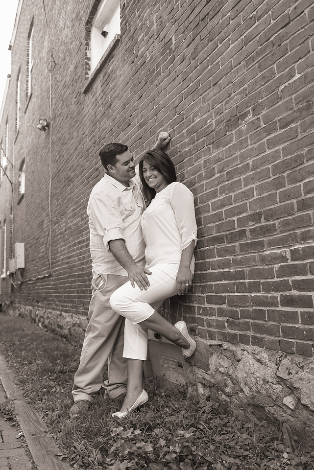 Clinton NJ Summer Engagement Session with Cherryville Photography