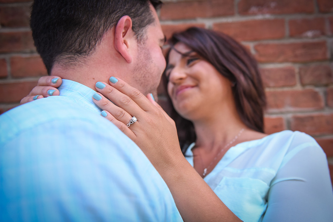 Clinton NJ Summer Engagement Session with Cherryville Photography