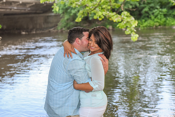 Clinton NJ Summer Engagement Session with Cherryville Photography