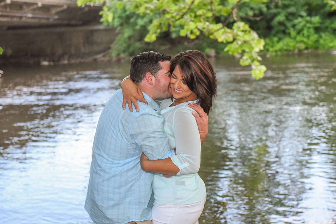 Clinton NJ Summer Engagement Session with Cherryville Photography