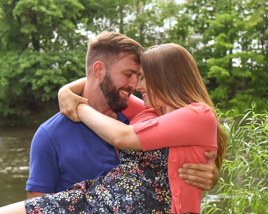 6,bridge, cherryville-photography, clinton-NJ, engagement-picture, funny-engagement-picture, kiss, lake, must-have-engagement-picture, natural, nj-wedding-photographer, ring, romantic, sweet