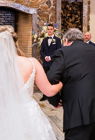 Wedding at in March taken by Cherryville Photography located in Clinton, NJ-14