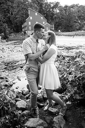 003Clinton NJ Engagement Session photographed by Cherryville Photography