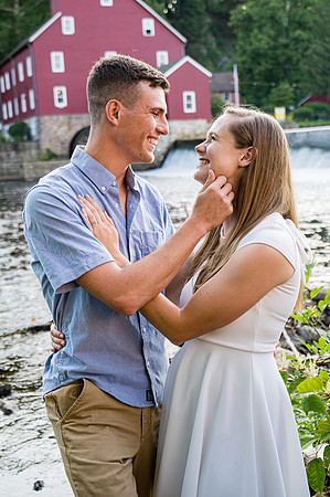 002Clinton NJ Engagement Session photographed by Cherryville Photography