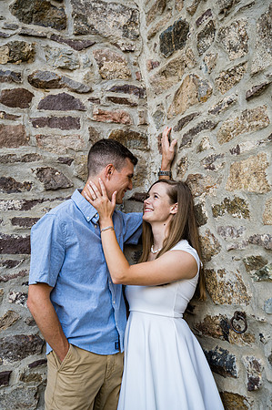 006Clinton NJ Engagement Session photographed by Cherryville Photography