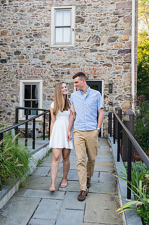 009Clinton NJ Engagement Session photographed by Cherryville Photography