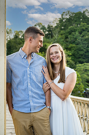 011Clinton NJ Engagement Session photographed by Cherryville Photography