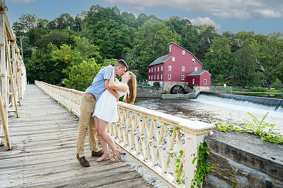 013Clinton NJ Engagement Session photographed by Cherryville Photography