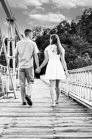 016Clinton NJ Engagement Session photographed by Cherryville Photography