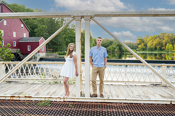 017Clinton NJ Engagement Session photographed by Cherryville Photography