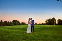 Summer Outdoor Wedding with First Look