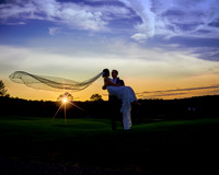 Summer Wedding with Church Cereomny