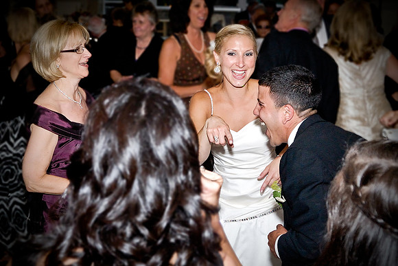 wedding dancing having fun by NJ Wedding Photographer