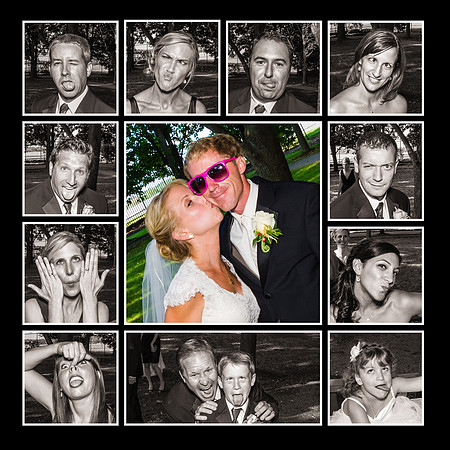funny face bride and groom nj wedding photographer