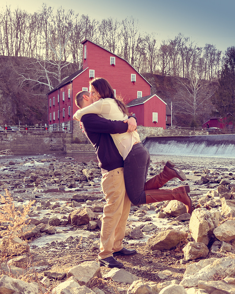 Clinton, NJ Cherryville Photography, NJ Engagement Photographer