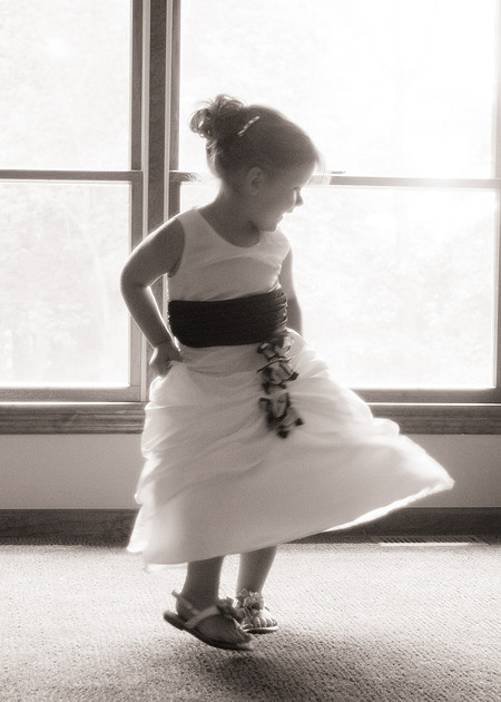 Flower girl, by NJ Wedding Photographer
